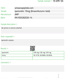 Alternative view of Ipamorelin 10mg