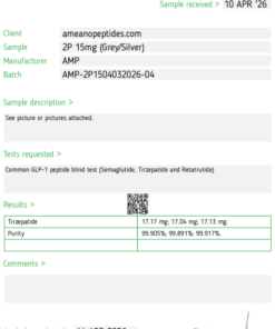 Alternative view of AMP-2P 15mg