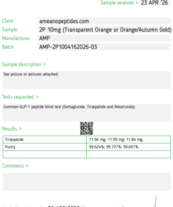 Alternative view of AMP-2P 10mg