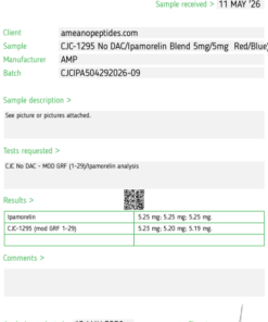 Alternative view of CJC-no DAC / Ipamorelin Blend 5mg/5mg