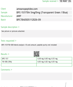 Alternative view of BPC-157 / TB4 Blend 5mg/5mg