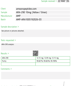 Alternative view of ARA-290 10mg