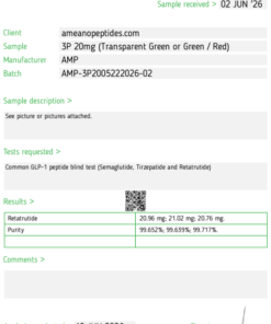Alternative view of AMP-3P 20mg