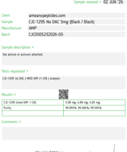 Alternative view of CJC-1295 No DAC 5mg